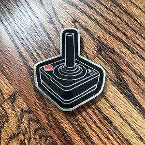 Retro Atari joystick Novelty Belt Buckle